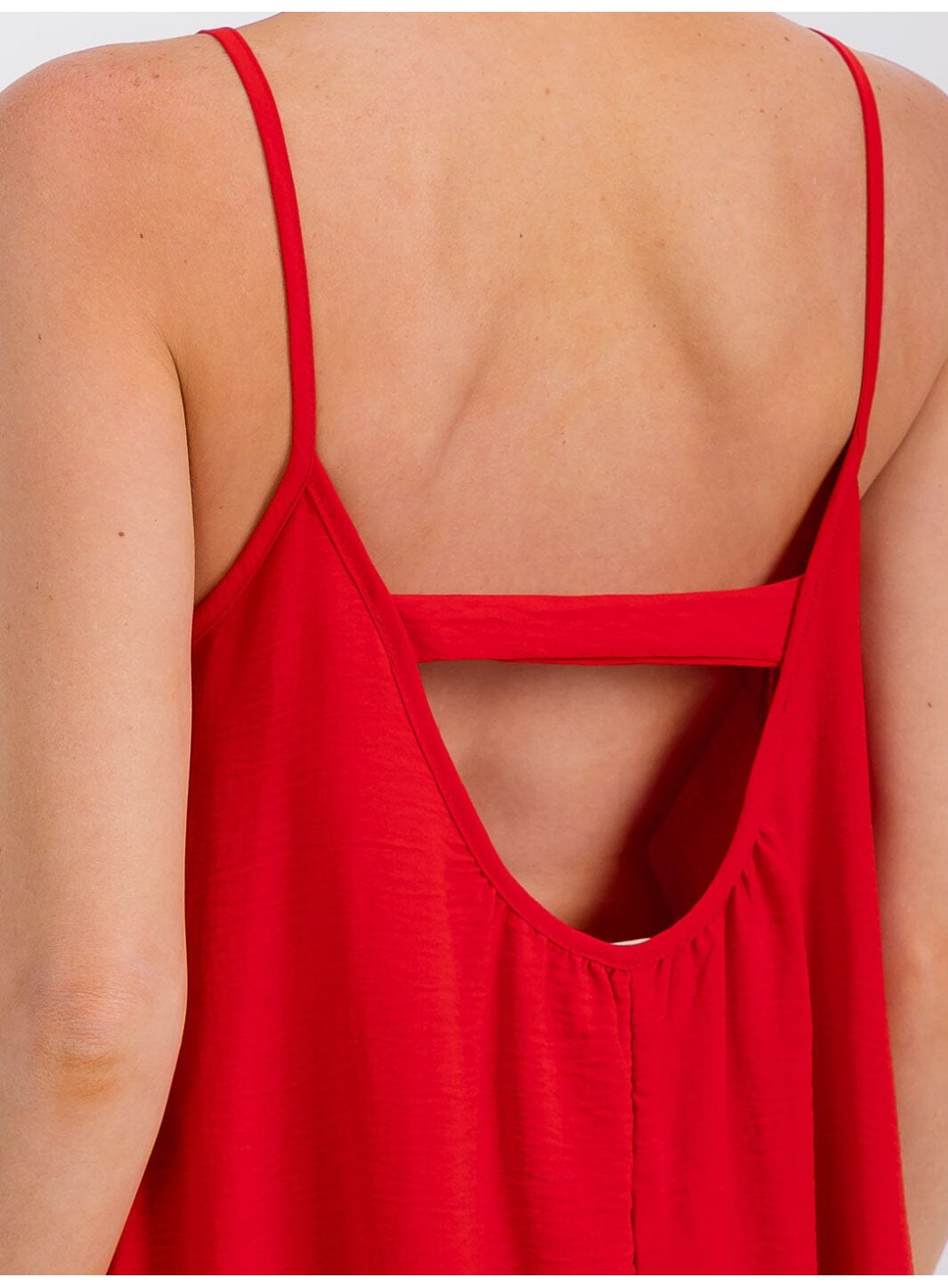 WOMEN'S SLEEVELESS OPEN BACK HIGH-LOW MAXI DRESS