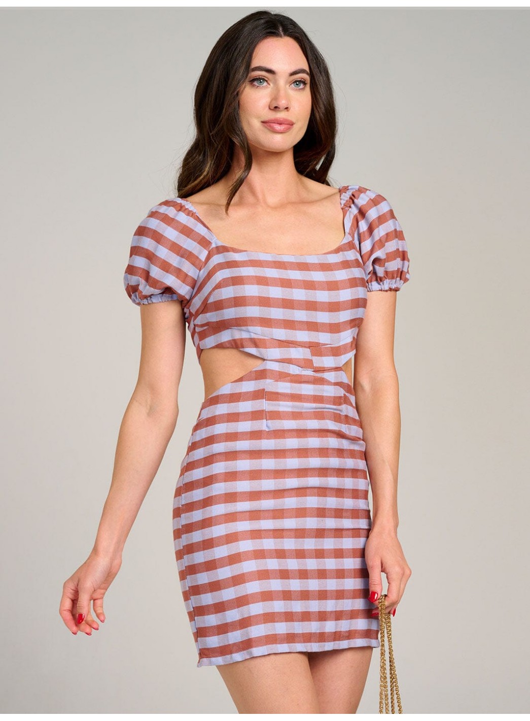WOMEN'S SHORT SLEEVE CUT OUT COLORBLOCK STRIPES BODYCON MINI DRESS WOMEN'S SHORT SLEEVE CUT OUT COLORBLOCK STRIPES BODYCON MINI DRESS